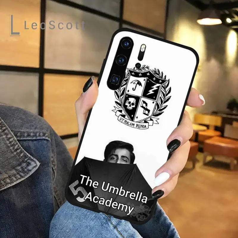 

New TV The Umbrella Academy Phone Case For Huawei honor Mate P 9 10 20 30 40 Pro 10i 7 8 a x Lite nova 5t Funda Cover Shell