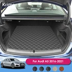 Кожаный коврик для багажника автомобиля для Audi A5 F53 2016-2021 2-купе Коврики для багажника подкладка для сапог могут быть использованы для грузовых автомобилей коврик 2017 2018 2019 2020