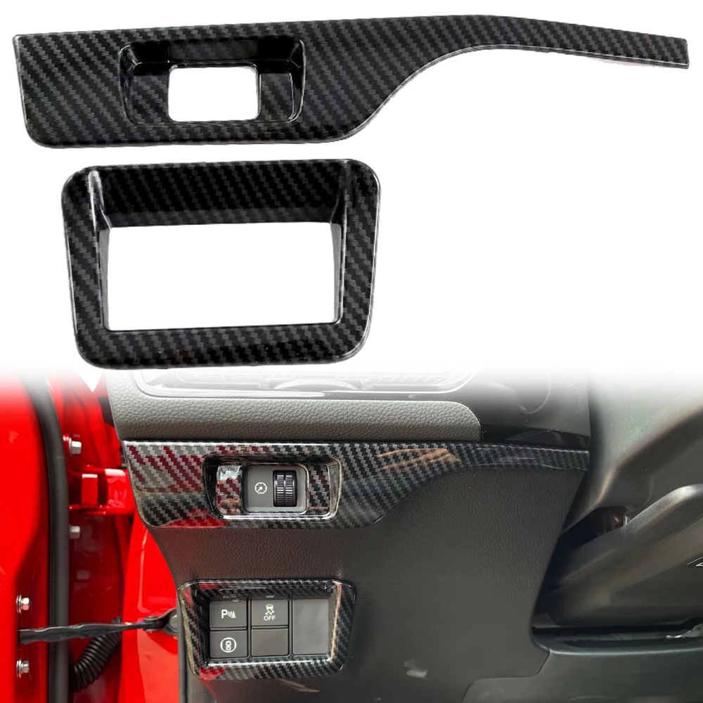 

Автомобильные товары, подходят для Honda Civic 11 поколения 2021 2022, аксессуары, защитная крышка кнопки переключателя фары, 2 шт., детали для интерьер...