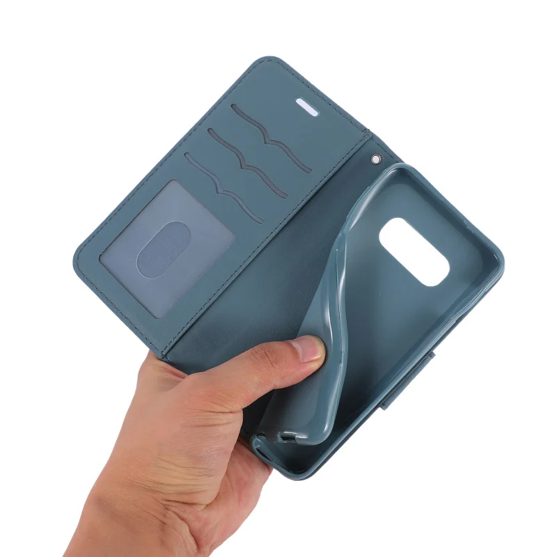 

kitty pattern Cover For Samsung Galaxy S10 S9 Plus Lite For Note 10 Plus Magnetic Flip Leather Wallet Phone Case Coque Etui