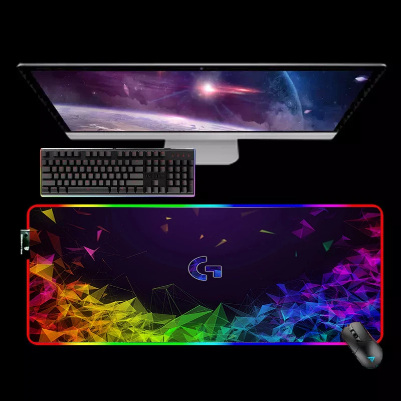 

Logitech Pc Gaming Setup Accessories Gamer Keyboard Pad Varmilo Carpets Anime Mouse Pad 900x400 Rgb Mousepad Speed Keyboards Diy