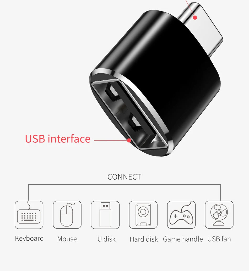 

2021 ноутбук зарядки передачи преобразования USB мастер Type-C адаптер Революция Компактный портативный мобильный телефон мини-конвертер