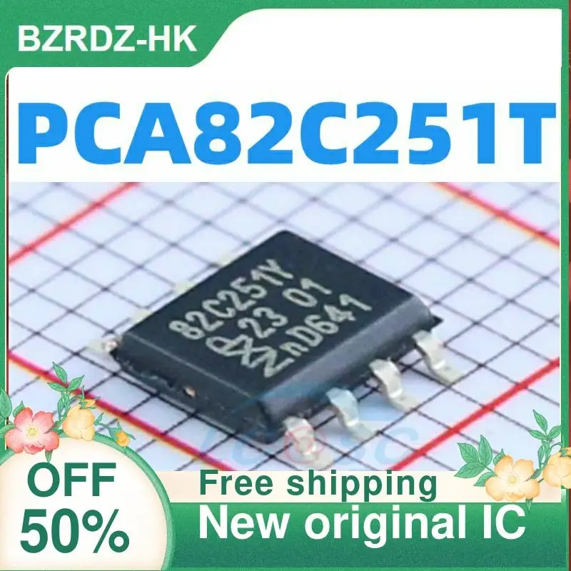 

2-10 шт./лот PCA82C251T CAN 24V SOP-8 новый оригинальный IC
