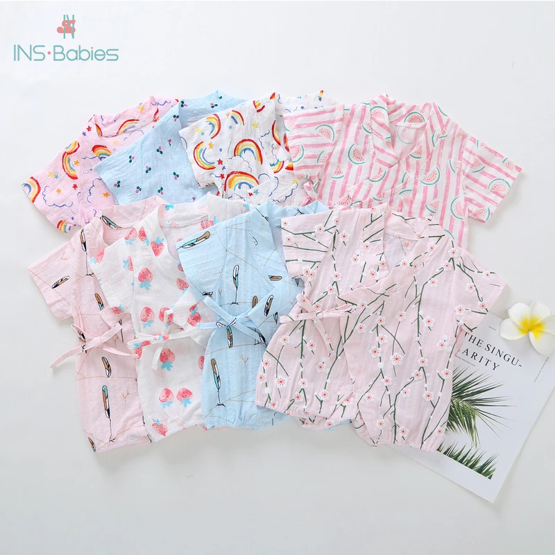 2020 недорогая и качественная одежда для новорожденных летние хлопковые