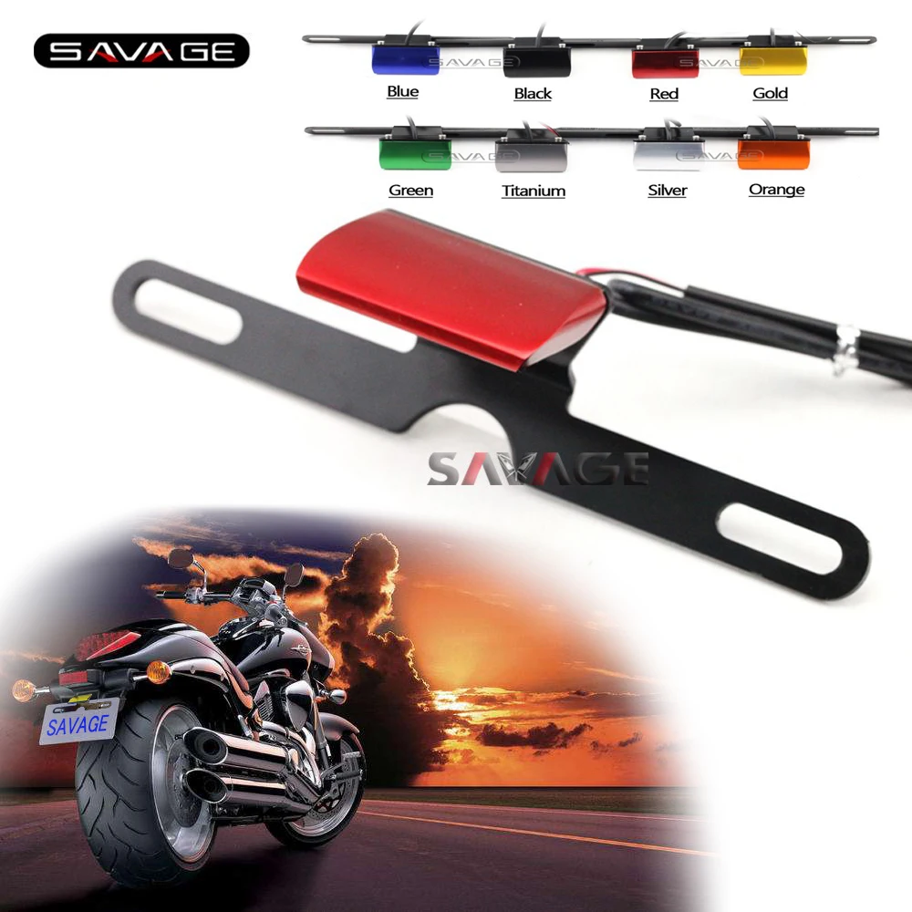 Универсальный номерной знак светодиодный светильник для KAWASAKI Vulcan S 650/1000 VERSYS KLR650