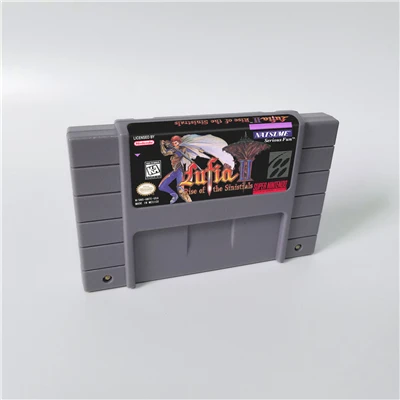 Lufia II 2 Rise of the Sinistrals карта для игры ролевая версия США на английском языке