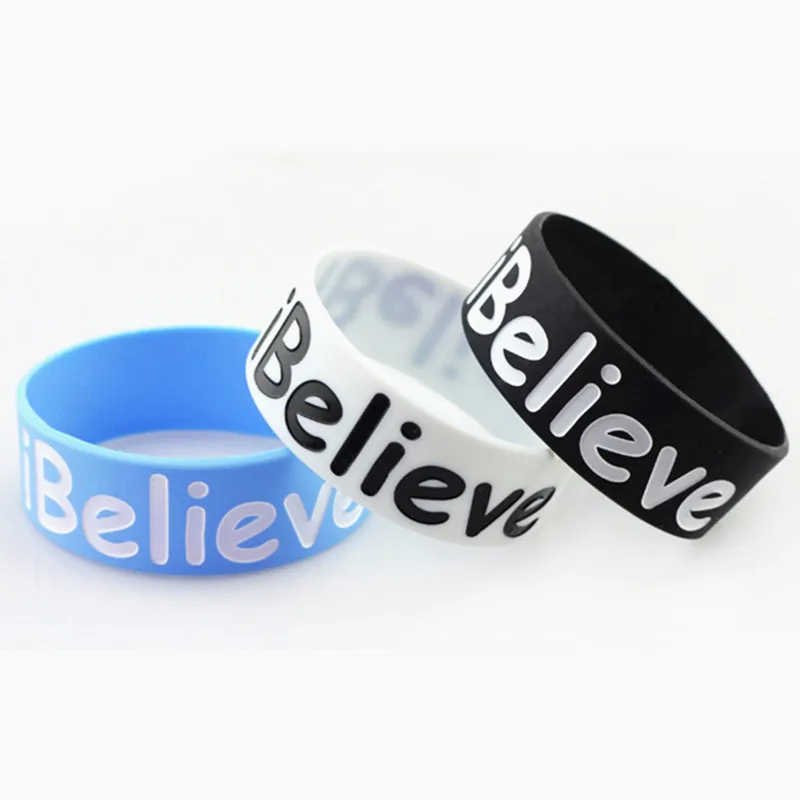 Я уверен широкий Кевин Дюрант спортивный силиконовый резиновый браслет наручный