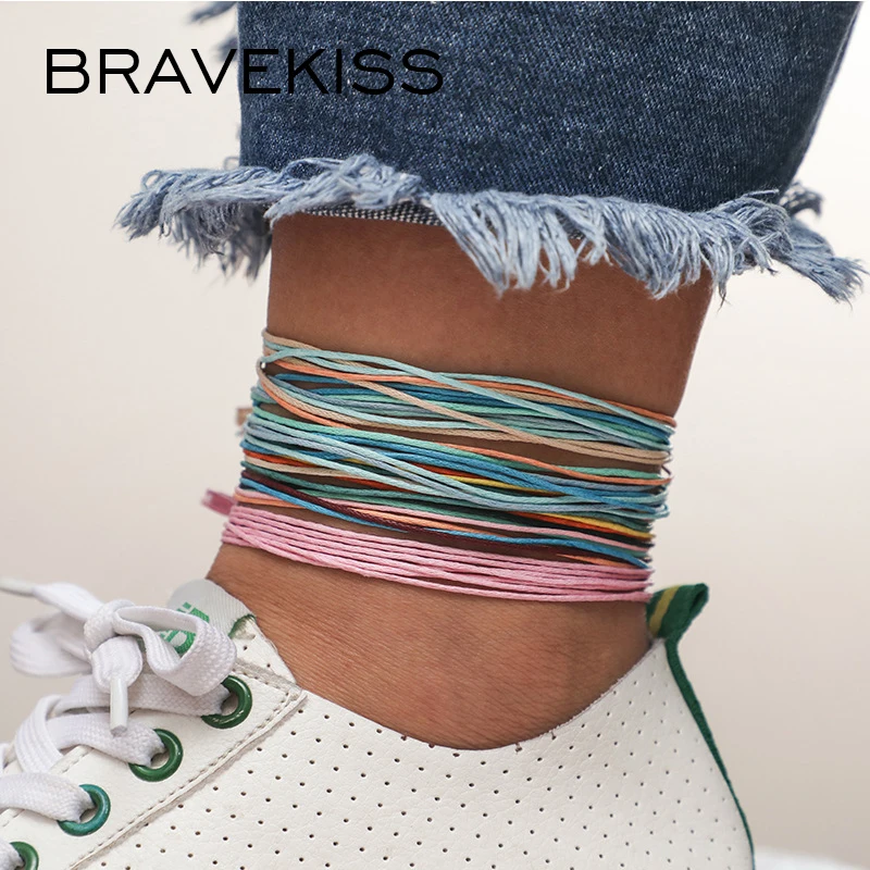 BRAVEKISS друзья Vsco браслеты Набор для девочек вещи ручной работы bts bangtanbracelet для мужчин Femme аксессуары pulseras mujer PB0498