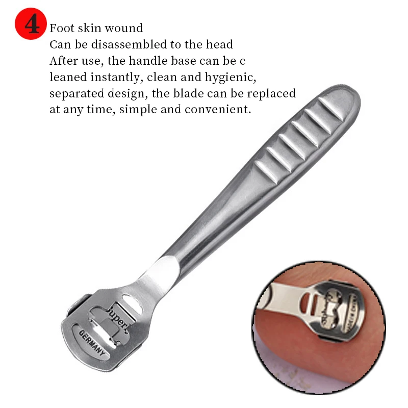 

Pedicure Kit 8PCS Professional Pedicure Rasp Foot File Cracked Skin Corns Callus Remover