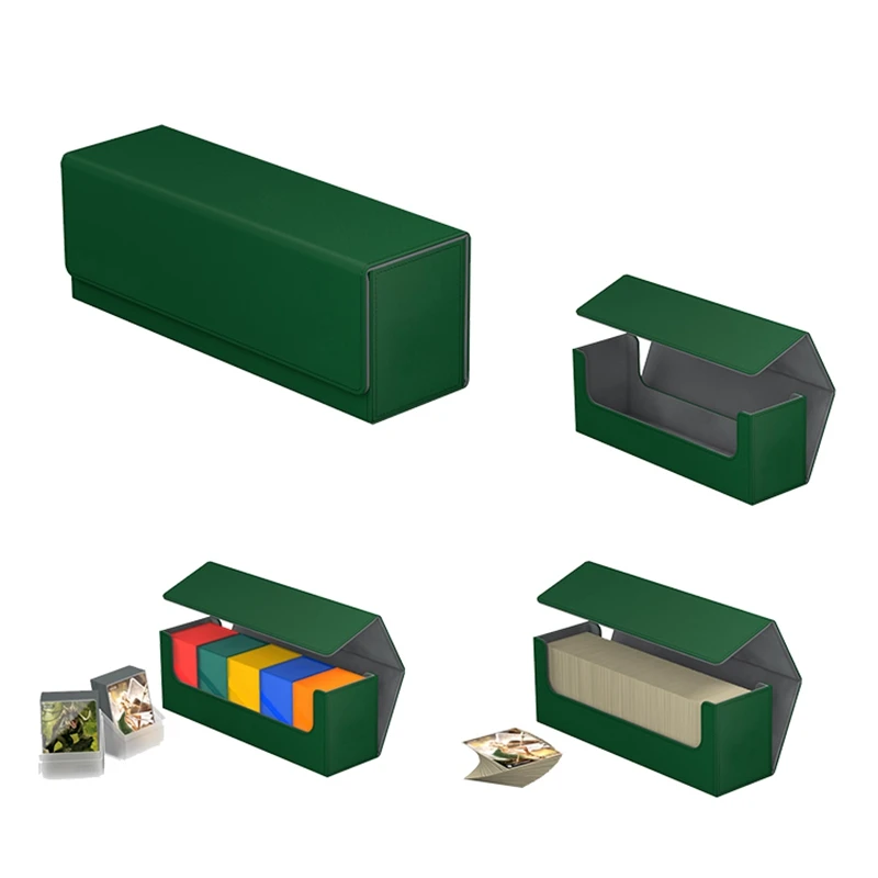 Высококачественная коробка для карт 400 + шт. чехол контейнер коллекции настольных