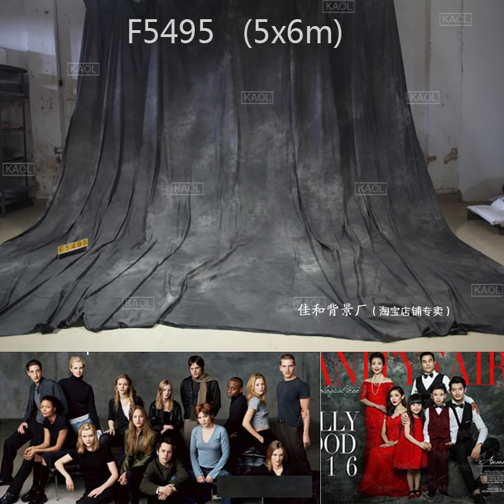 Ручной муслиновый фон для фото и видео 4x6 м окрашенный в галстук