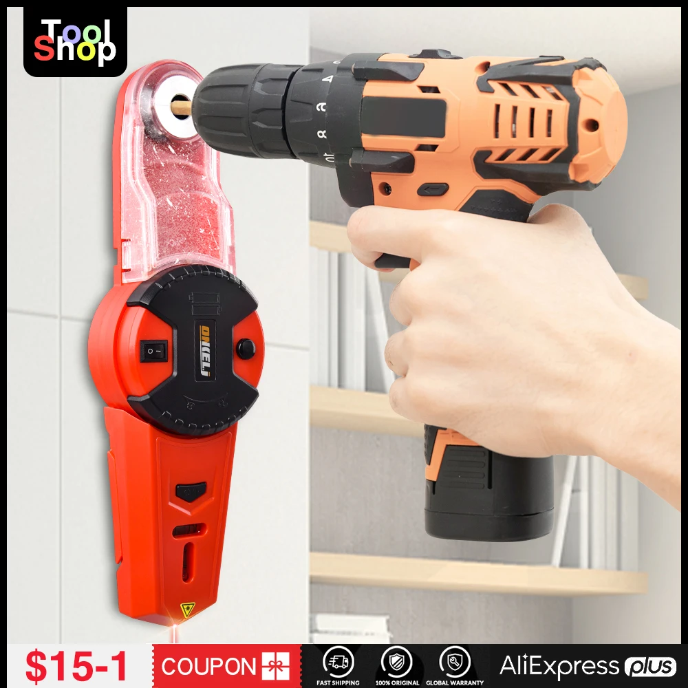 

Dust Collector for Cordless Drill Electric with Level Laser Hammer Screwdriver Dust Removal Universal Tools