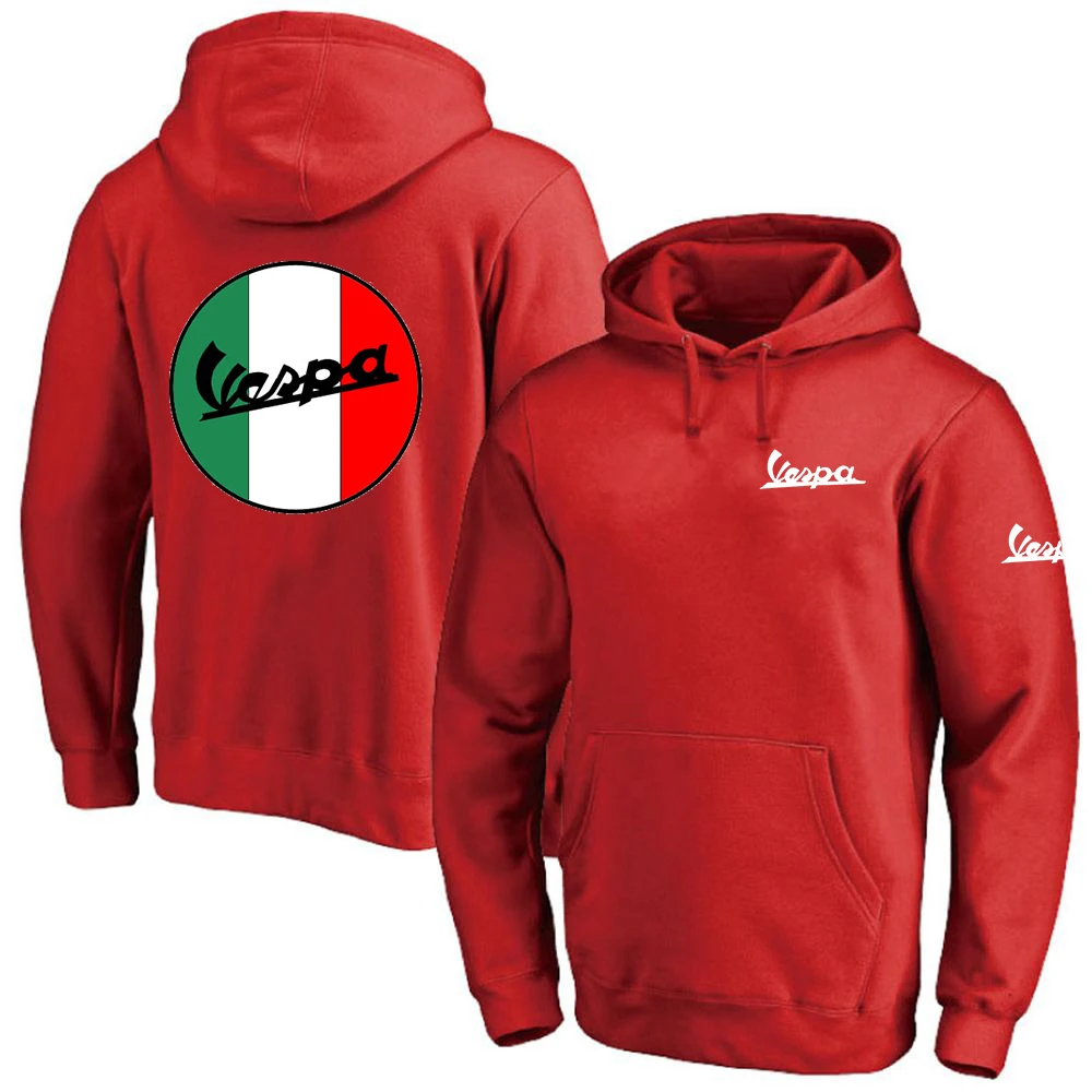 

2021 Vespa Logo Spring and Autumn Hedging Hoodies Customize Sweatshirts Comfortable Casual Fashion Decal Streetwear Tops
