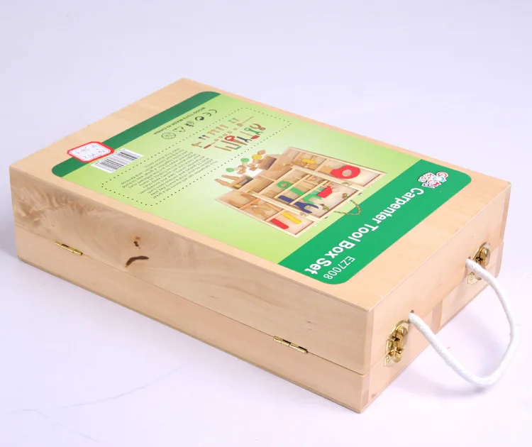 

Children Pretend Play Toy Wooden Simulation Maintenance Toolbox Nut Dismantling Toys Baby Play Puzzle Toy Set Gift For Children