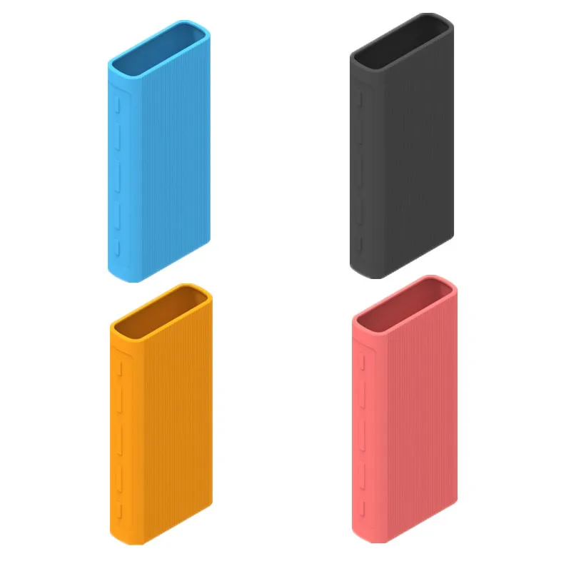 

Powerbank Case Silicone Protector Case Cover for Xiaomi Power Bank 2/3 10000 MAh