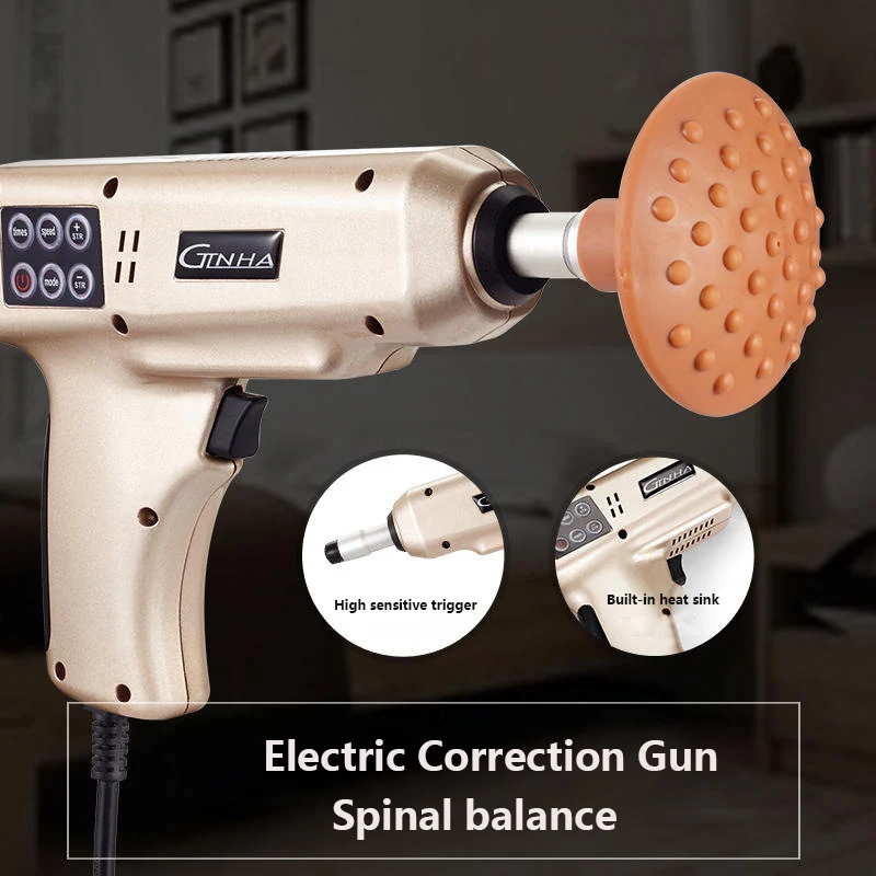 Электрический коррекционный инструмент для регулировки хиропрактики с ЖК