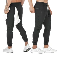 joggers sweatpants men casual pants solid color gyms fitness workout sportswear trousers autumn winter male crossfit track pants