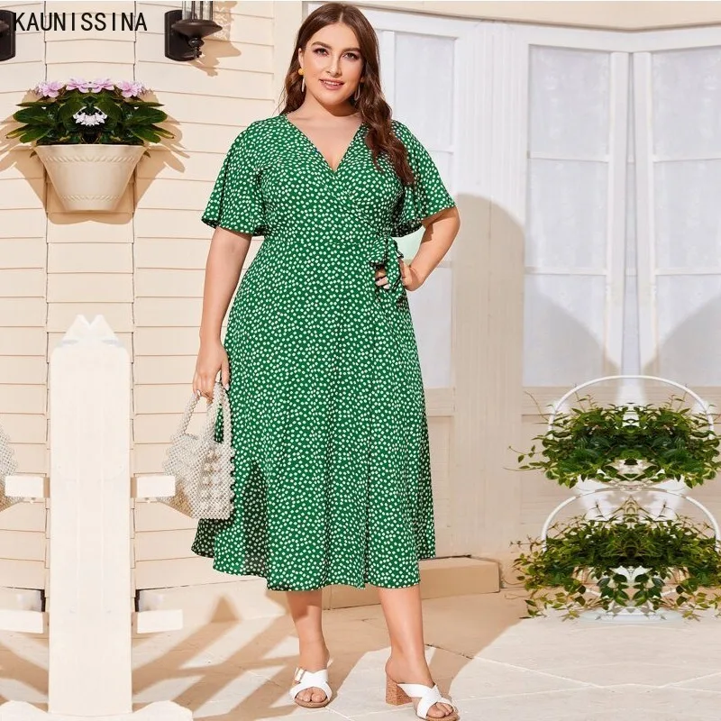 Сексуальное длинное платье макси с v образным вырезом и коротким рукавом размера