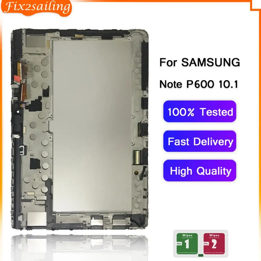 Для Samsung GALAXY Note 10 1 SM P600 P605 P601 ЖК дисплей сенсорный экран дигитайзер датчики полная