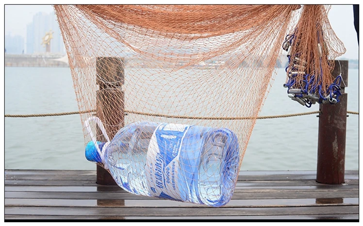 

Multifilament Line with sinker or without sinker Cast Net Catch Fish Network Outdoor Hand Throw Fishing Nets Small Mesh Gill Net