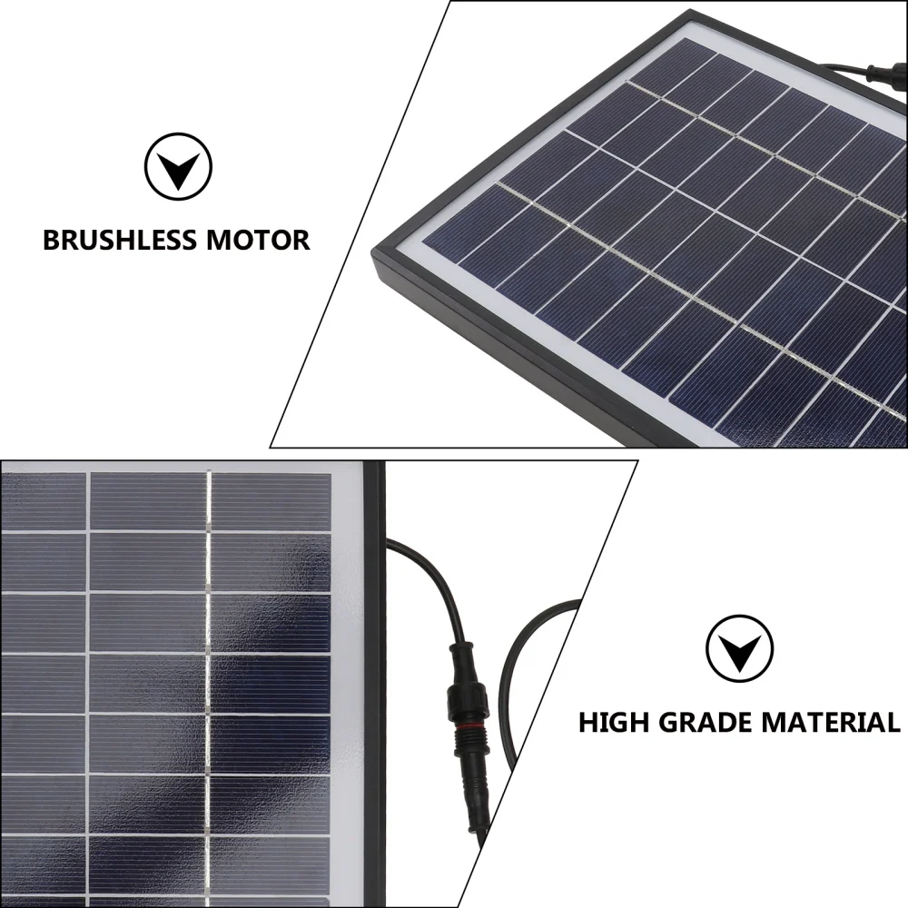 

12V 5W Solar Garden Fountain Solar Garden Fountains Waterfalls Solar Power Bird Bath Fountain Water Pump Floating Fountain Pump