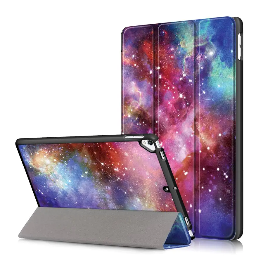 Тонкий флип чехол из искусственной кожи для iPad 10 2 2019 умный подставка Apple 7 7th Generation