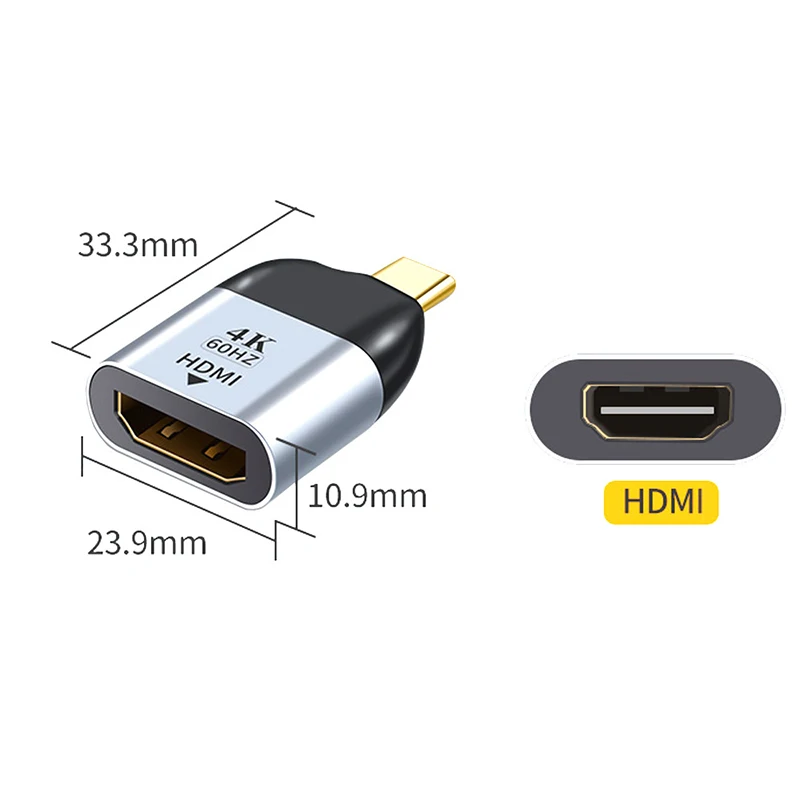 USB C к HDMI-совместимый Dp Mini Vga адаптер Type HDMI кабель 4 kконвертер для Samsung/Huawei P30