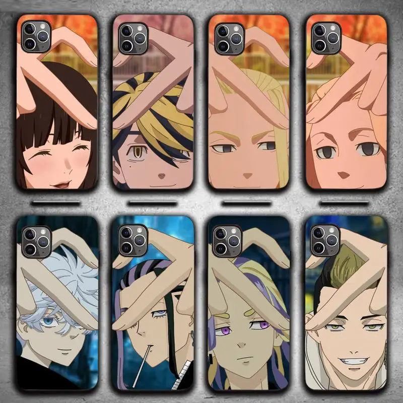 

Tokyo revengers mikey Phone Case for iPhone 13 11 12 Pro X XS XR Samsung A S 10 20 30 51 Plus pro Max mobile bags shell capa