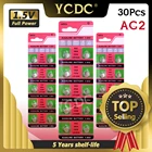 AG2 396 SR726SW SR59 щелочные батарейки для часов x30 1,55 в 30 шт. AG2 щелочные батарейки G2 396A LR726 SR726W