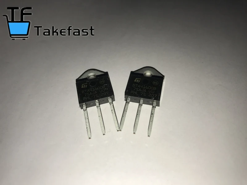 1 шт./лот BTA41-600B BTA41600B BTA41 Triacs 40 Amp 600 V TO-3P new original | Электронные компоненты и
