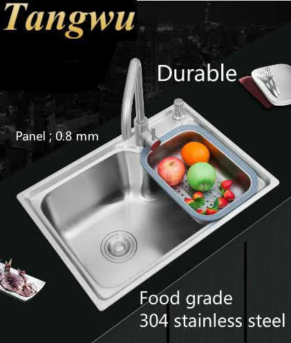 Бесплатная доставка роскошная кухонная раковина для квартиры мойка овощей