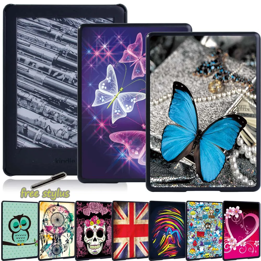 Жесткий чехол для планшета Amazon Kindle Paperwhite 1/2/3/4/Kindle 10 поколения 2019/8 2016-тонкий с