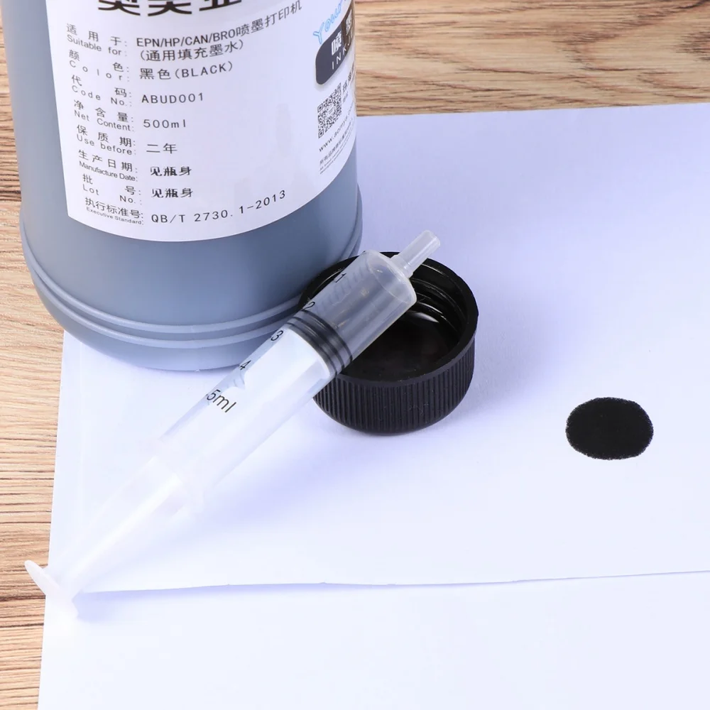 

500ML Sublimation Ink for Printers Ink Replenishment (Black)