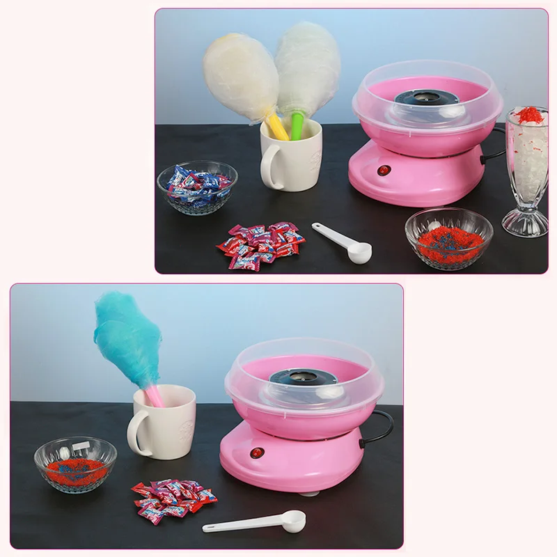 

Mini Cotton Candy Maker Portable Sugar Floss Machine Electric 110V/220V DIY Girl Boy Gift Marshmallow Children's Day