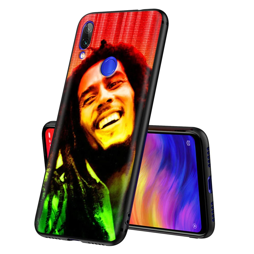 Чехол Bob Marley для Xiaomi Redmi Note 4 4x 4a 5 5a 6 8 8A MI 9 9s 10 8T K30 Pro Max Lite Plus | Мобильные телефоны и