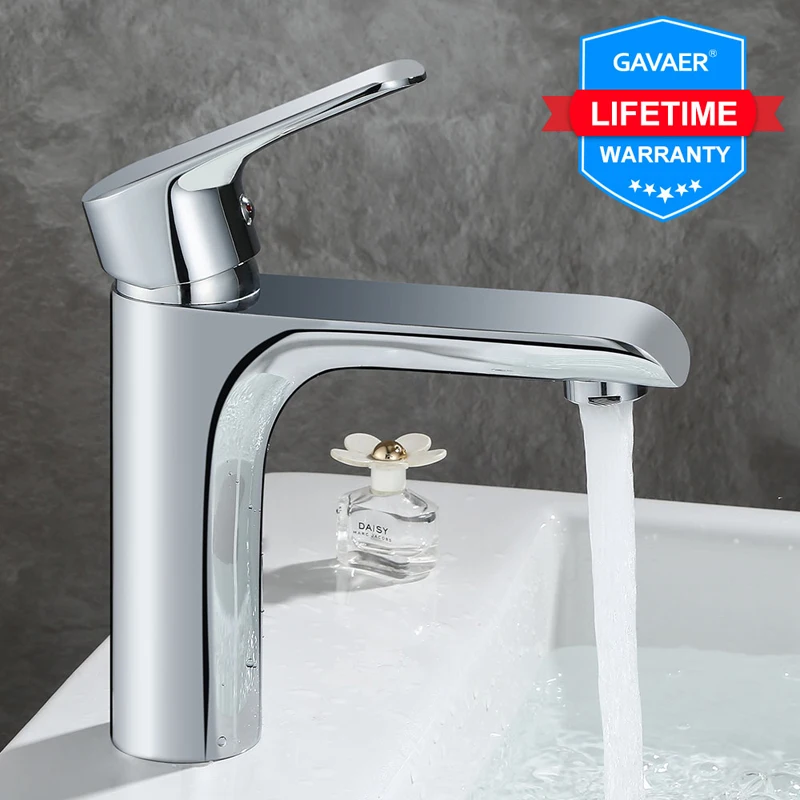 Gavaer латунный Смеситель для раковины смеситель раковины|Смесители бассейна| |