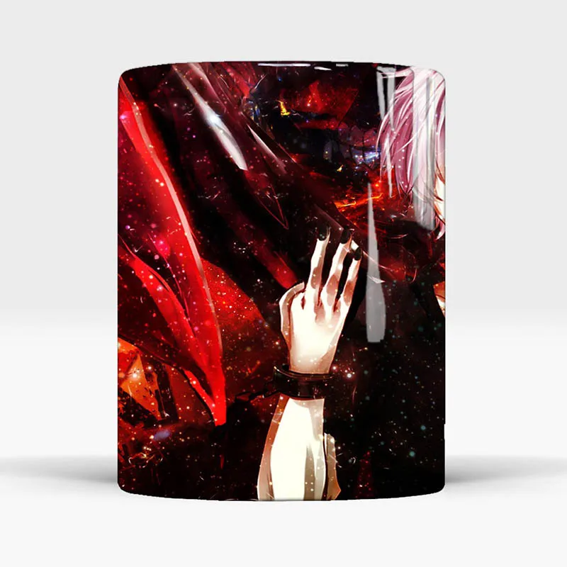 350 мл одежда с надписью Tokyo Ghoul магических кружек аниме Теплочувствительный Цвет