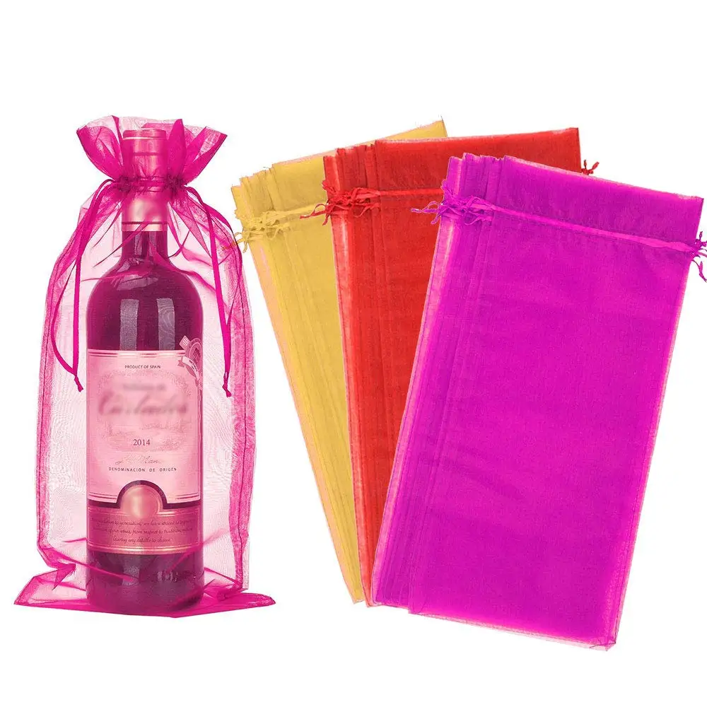 Metable 30 шт. рисовое вино сумки подарочные пакеты для упаковки с кулиской