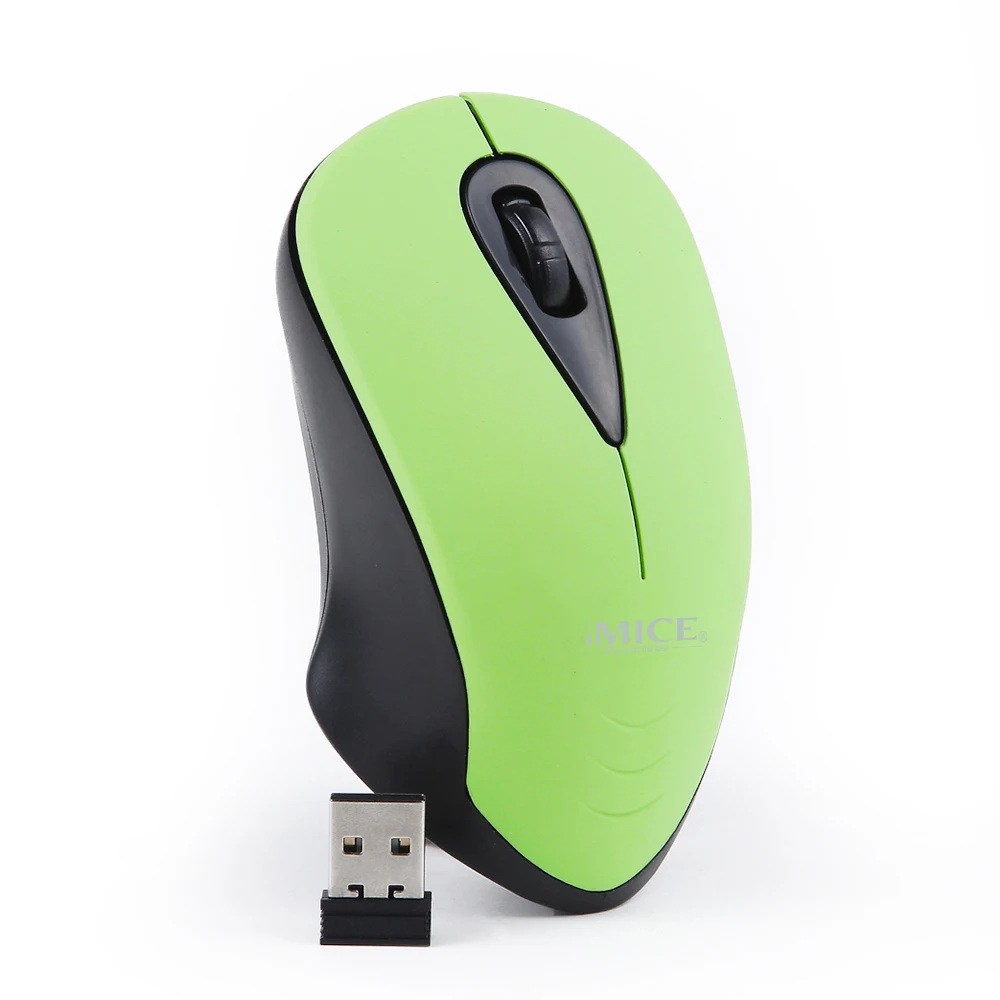 IMice USB Беспроводной Мышь 2 4 ГГц 1600 Точек на дюйм 3 кнопки оптико-электронный