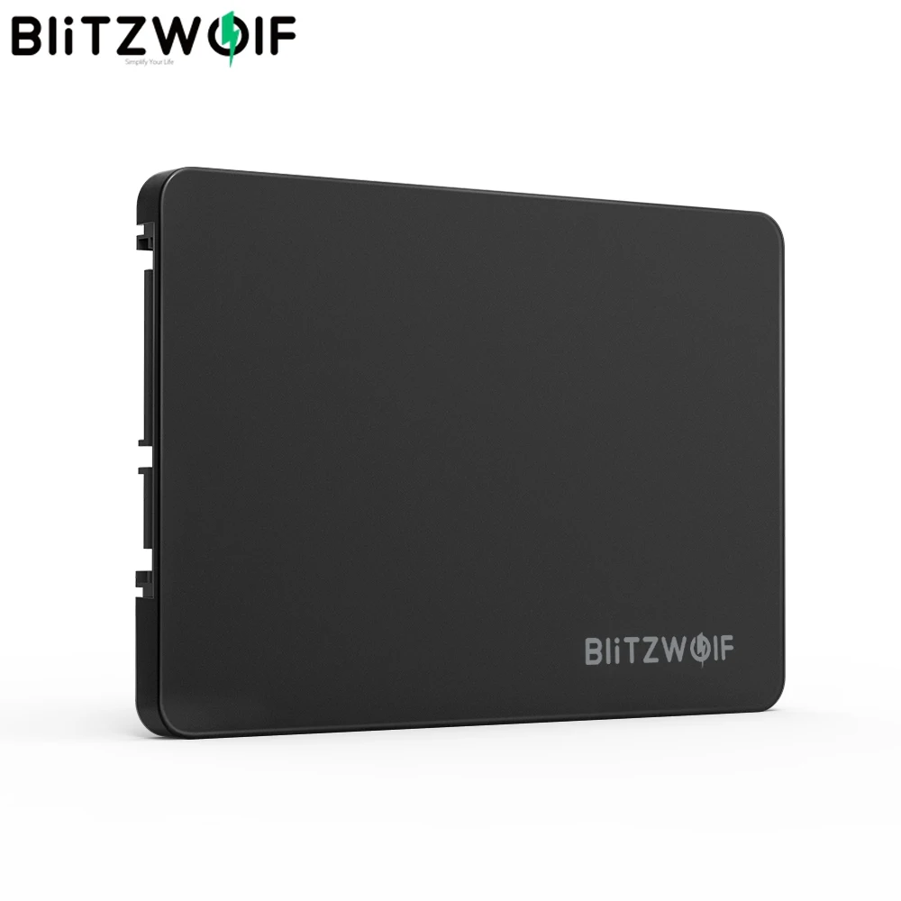 Твердотельный накопитель BlitzWolf 128 ГБ 256 512 2 5 дюйма SATA3 6 Гбит/с чип TLC внутренний