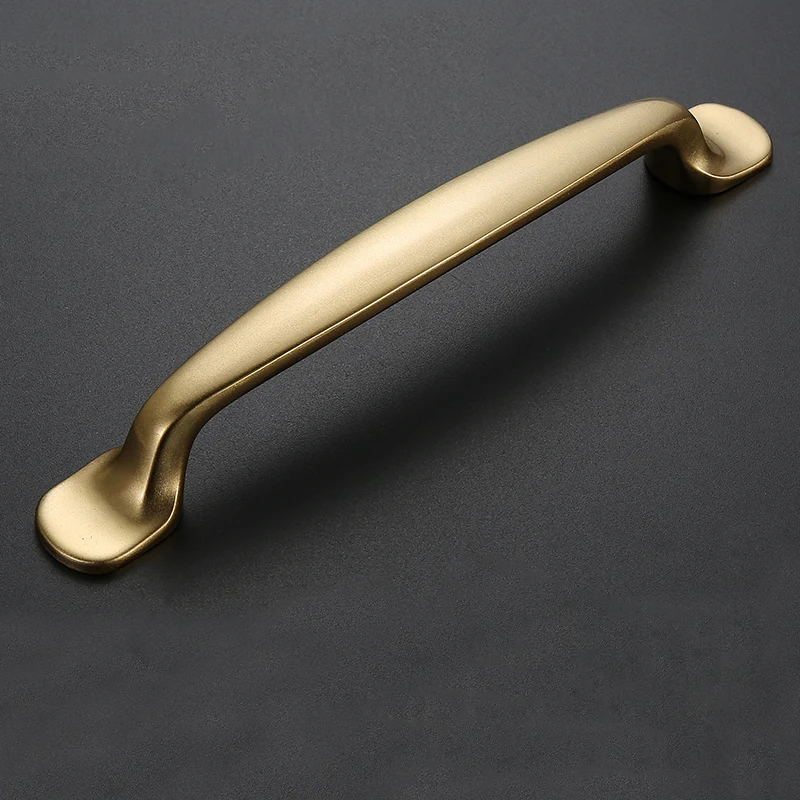 Высококачественные китайские антикварные латунные золотые ручки в европейском