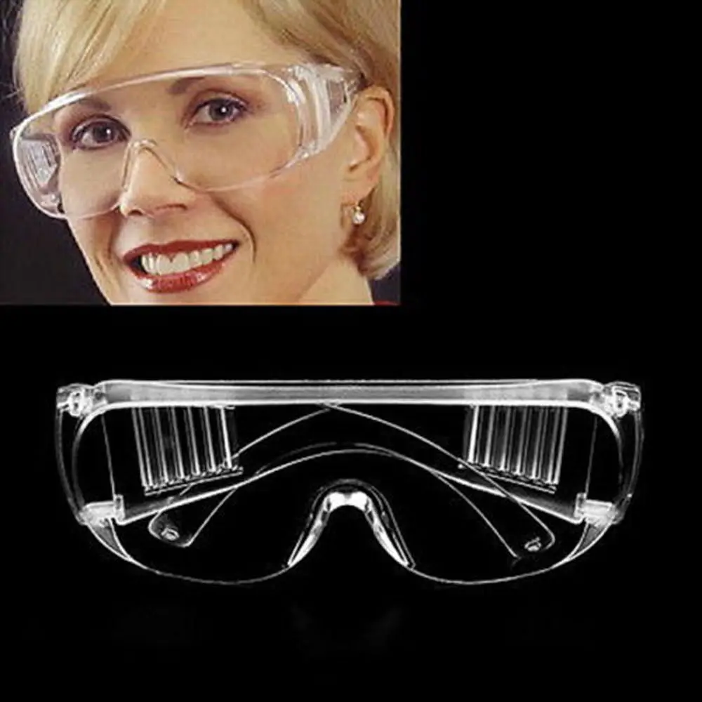 

NEW Safety Glasses Dust-proof Glasses Working Glasses Lab Dental Eyewear Splash Protective Anti-wind Glasses Goggles Transparent
