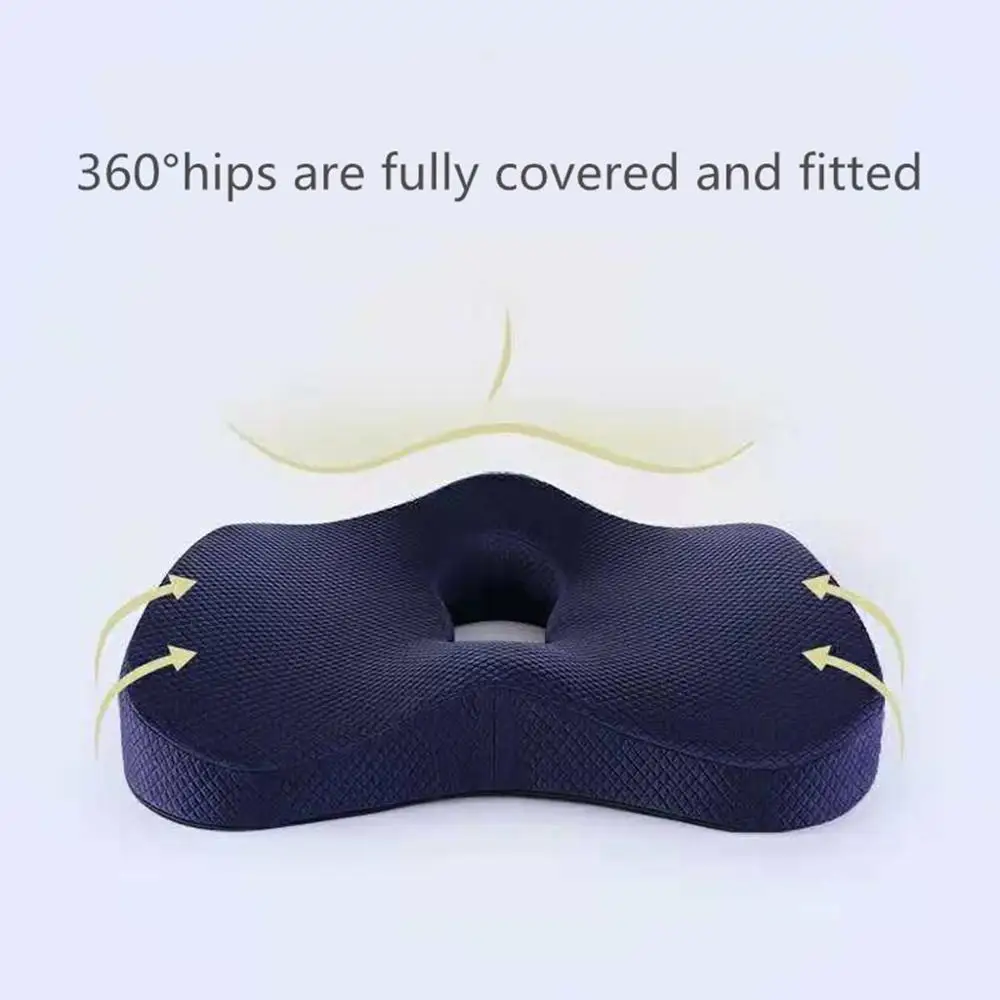 

Seat Cushion Memory Foam Chair Pad Lower Back Coccyx Orthopedic Pain Relief Ideal for Home Seat Cushion Office Seat Cushion Car