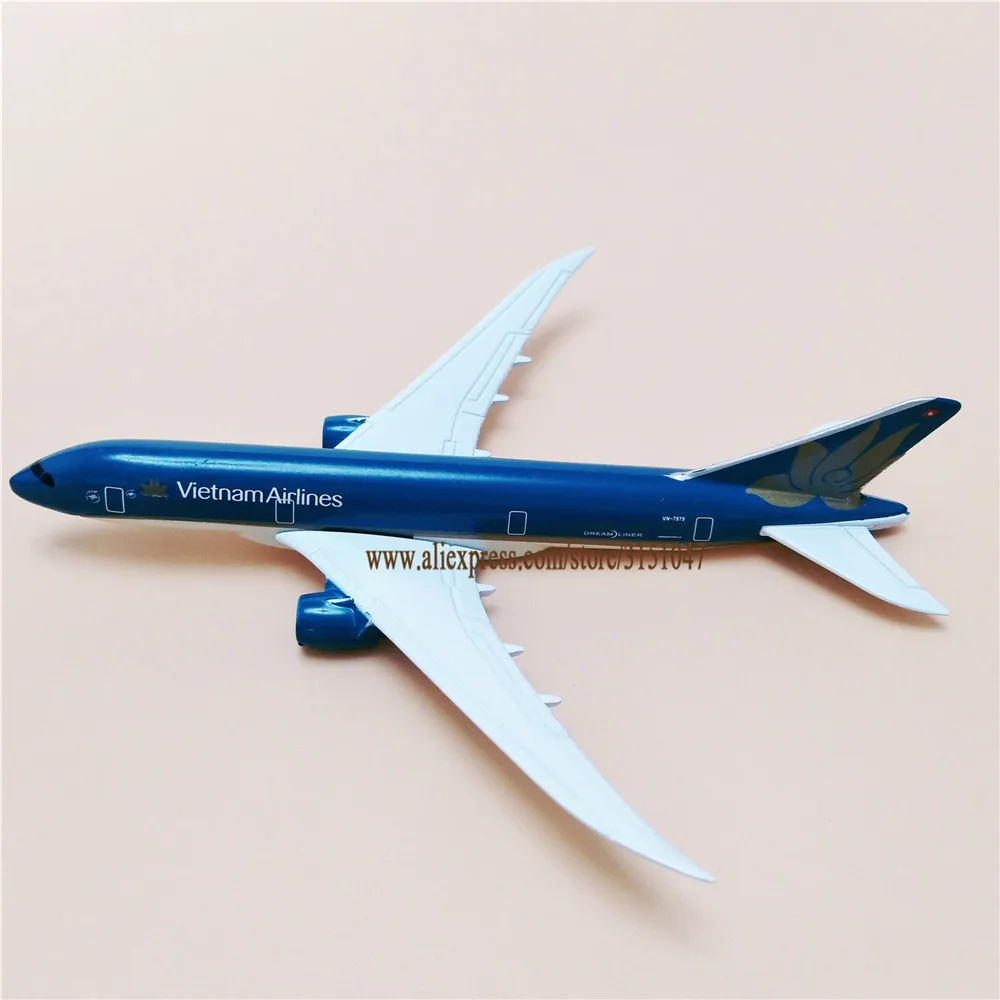 Модель самолета из сплава металла Air Vietnam B787 Airlines Boeing 787 Airways модель подставка