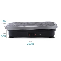 220V 200W Fitness Equipment Fit Vibration Machine Muscle Exercise Vibration Platform Fit Massage Vibration Body Massager
