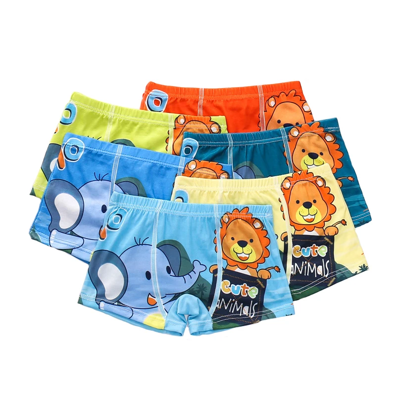 

Детские трусы, плавки для мальчика с принтом «5 шт./лот детские трусы-боксеры из гладкой ткани нижнее бельё для девочек мягкие детские трусы ...