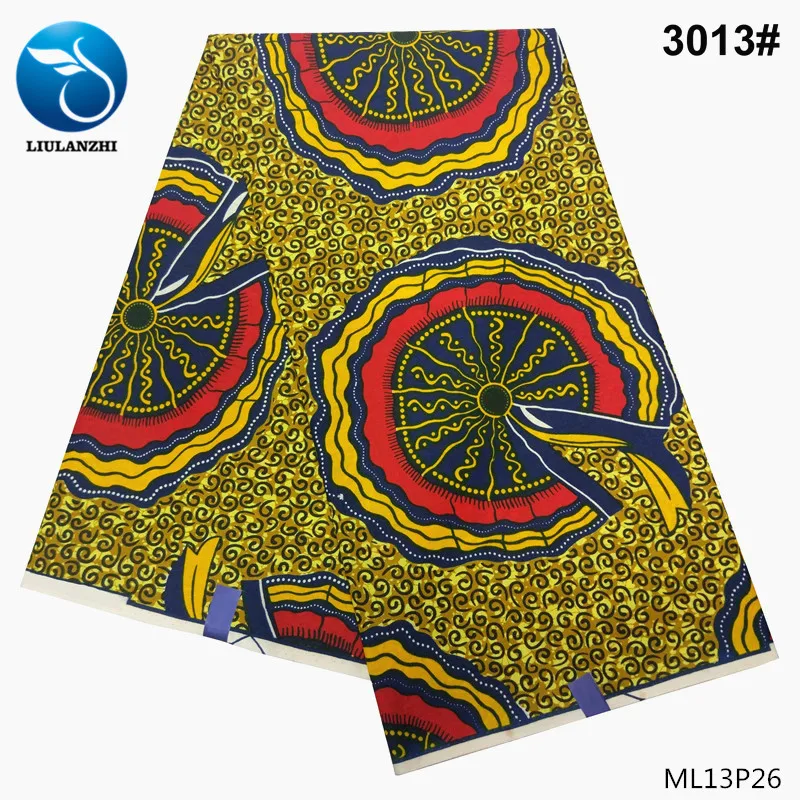 Воск liulanzhi Африканский нигерийский хлопок воск ткань для ткани Анкара ткань ML13P28