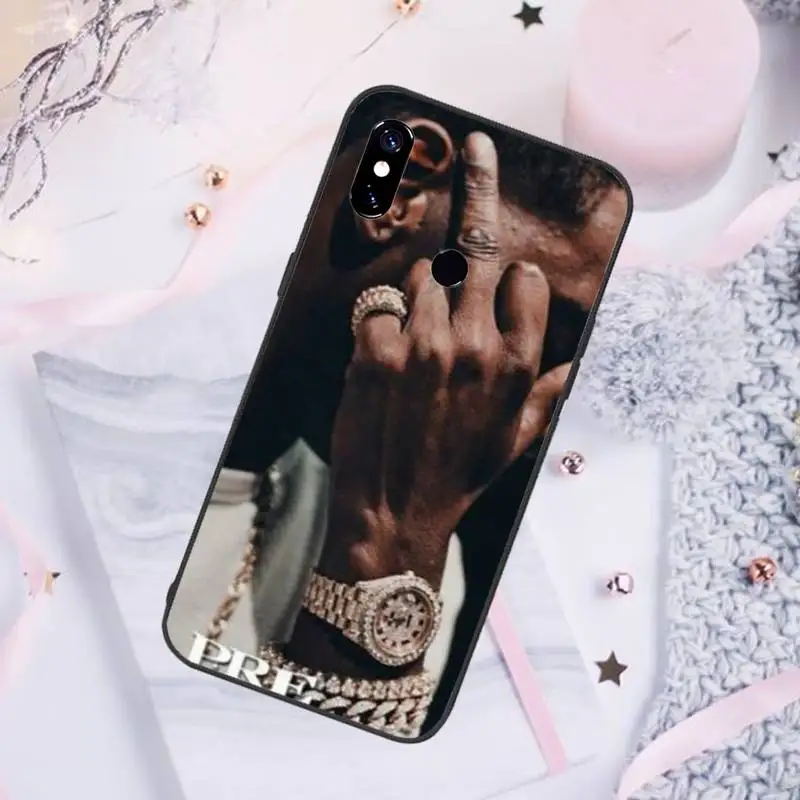 

Young Dolph Phone Case For Xiaomi Redmi note 7 8 9 pro 8T 9S Mi Note 10 Lite pro