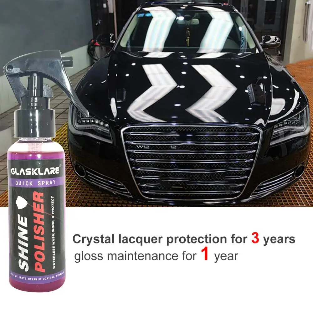 

Гидропокрытие для автомобиля Chem 50 мл, гибридный керамический спрей, глянцевый герметик и Быстроразъемное покрытие для автомобиля, уход за л...