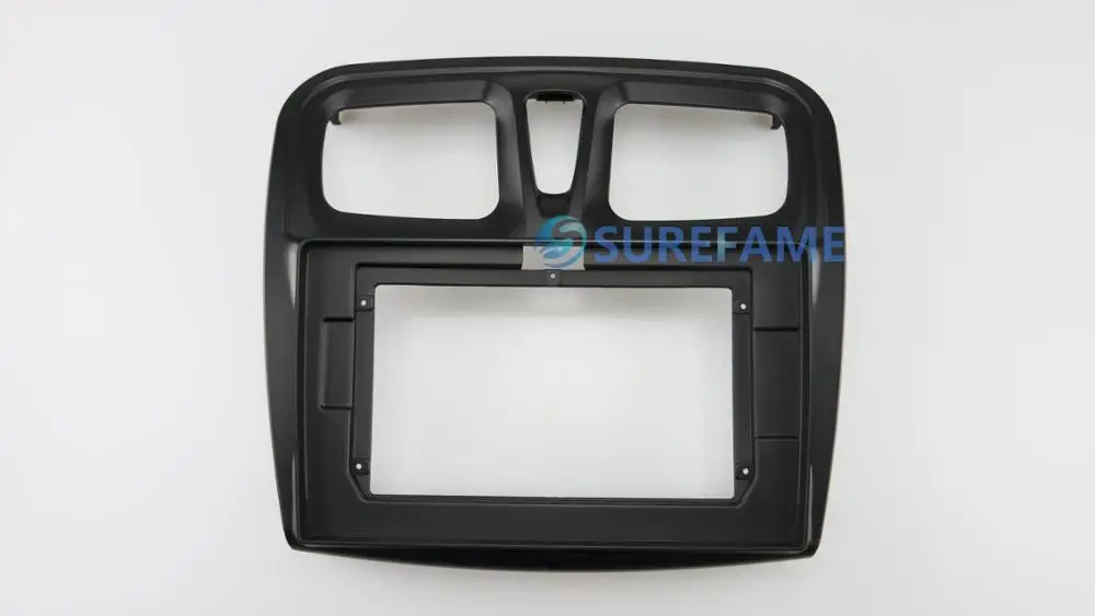 10 1 дюймовый автомобильный радиоприемник Facia для RENAULT Logan 2013 + Sandero 2012 комплект